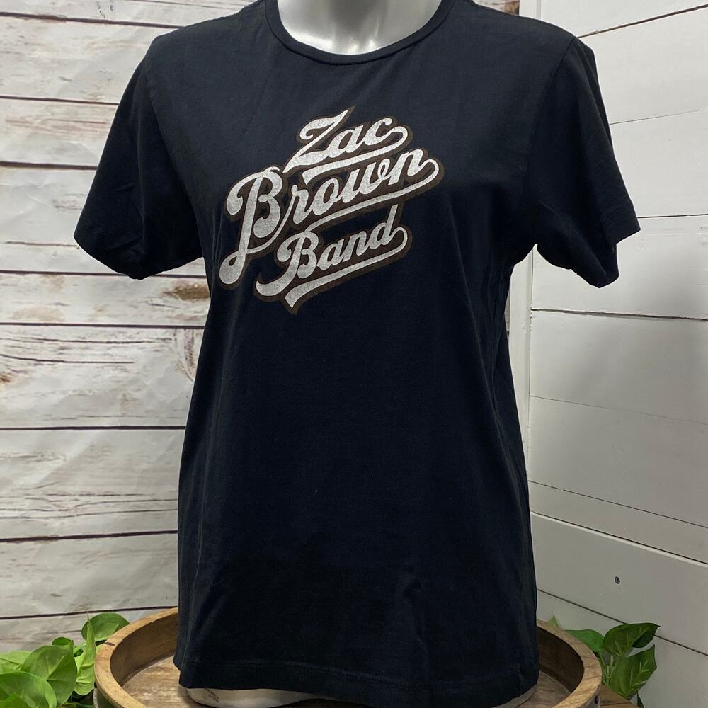 Zac Brown Band Southern Ground Country Music T-Shirt Retro Album Logo Script